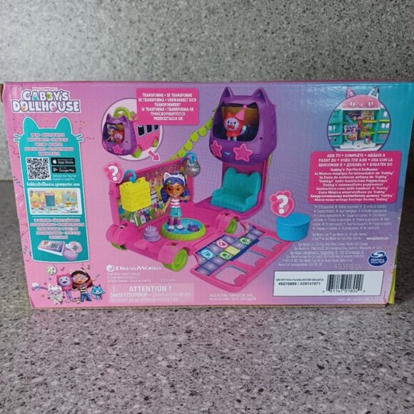 Party Bus Toy Gabby's Dollhouse Kids DJ Catnip Fun - Picture 6 of 11